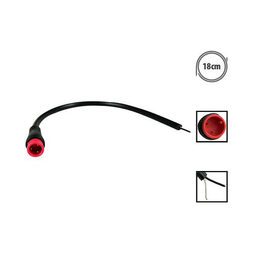 2-Pin Male Waterproof Connector