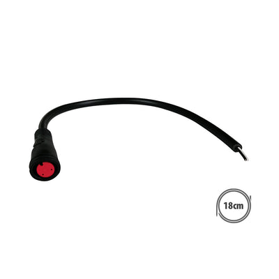 2-Pin Female Waterproof Connector