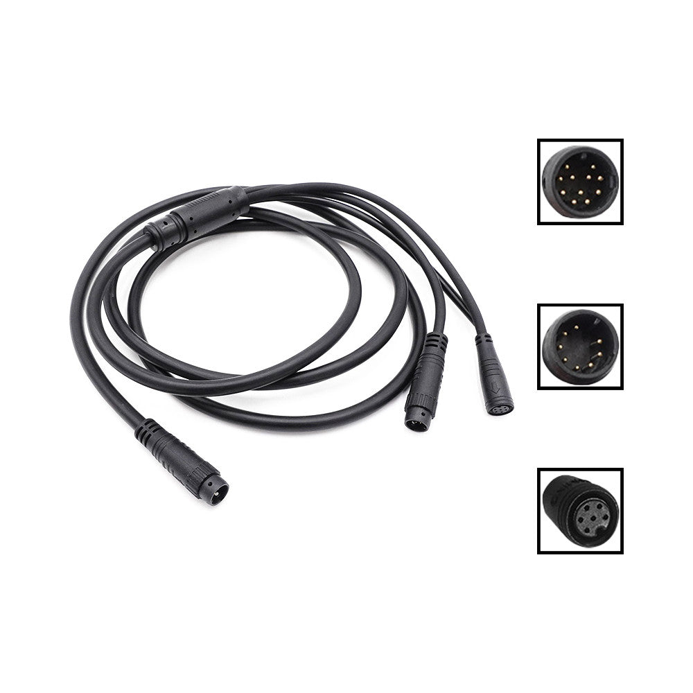 Vsett 9+ dual motor cable data