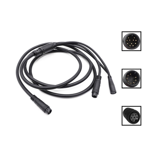 Vsett 9+ dual motor cable data