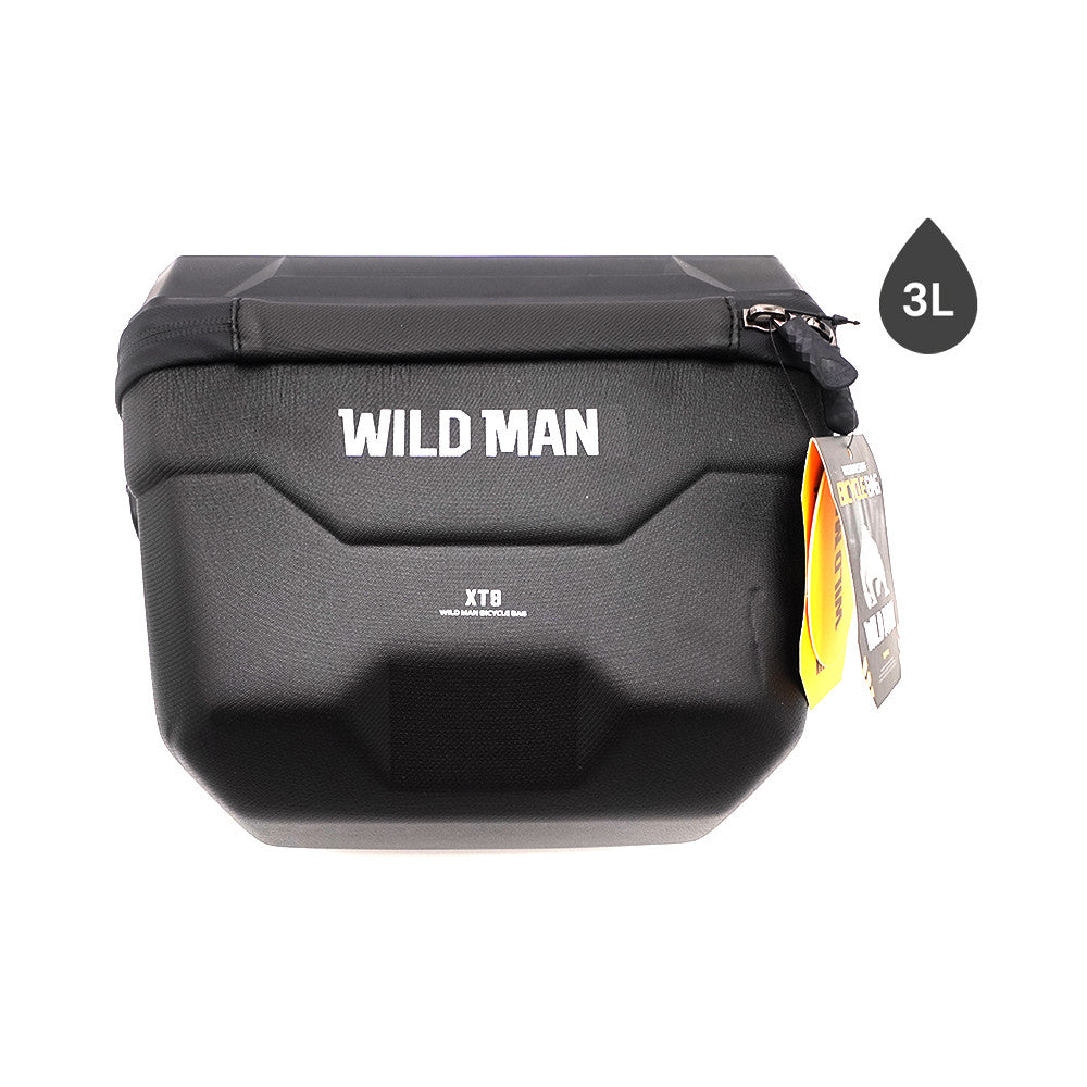 Sacoche guidon support telephone 3L Wildman XT8 en situation