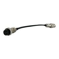 Adaptateur GX16-3 pins male vers GX16-4 pins femelle - vue 2