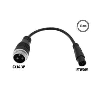 GX16 3P to ETWOW Adapter - vue 2