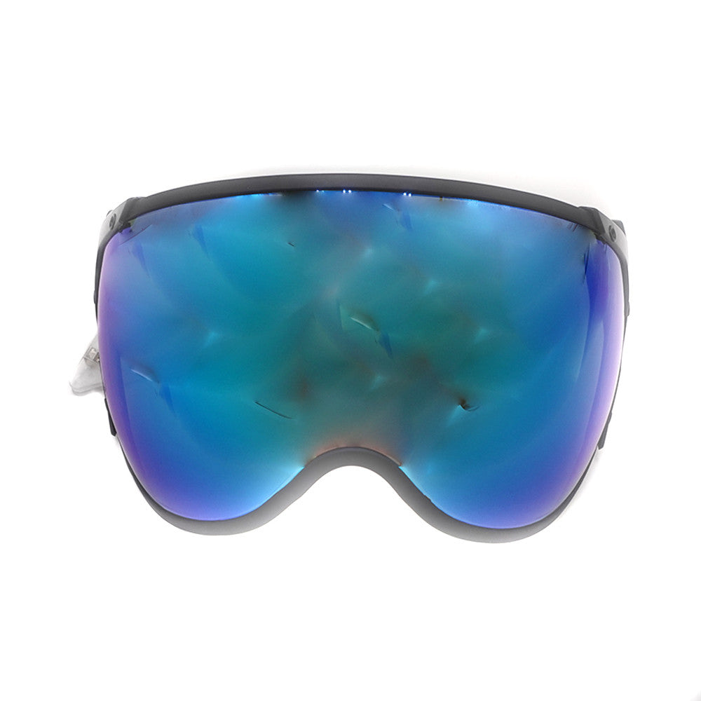 Blue JET Helmet Visor en situation