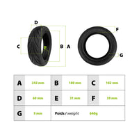 Tyre 60/70-6.5 Ninebot G30 max - vue 3