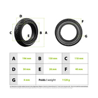 Solid tire 200x50 Mini 4 Prp (Rear) Etwow (Front) - vue 3