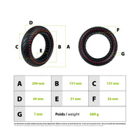 Xiaomi new generation red solid tire - vue 3