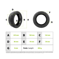 10x2.70-6.5 Speedway 5 Tire with Anti-Puncture Gel - vue 3