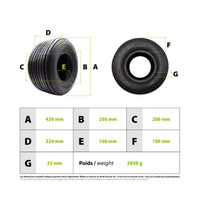 Pneu Citycoco 225/55-8 - vue 3