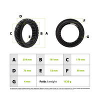 Solid Tire 70/60-7.5 Ninebot Segway ZT3 Pro - vue 3