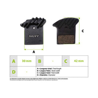 Plaquettes de freins Nutt ventilées Dualtron Thunder - vue 4
