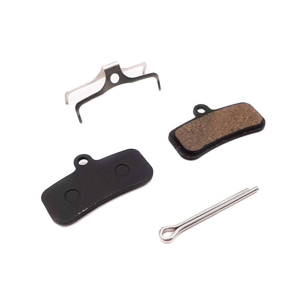 Shimano D03S Nutt 4-Piston Brake Pads Thunder 3 Nami Semi-Metallic - vue 3