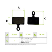 Plaquettes de frein Shimano XTR M9100 - vue 3