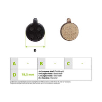Brake pads Xiaomi M365 Pro Dualtron Forever - vue 4