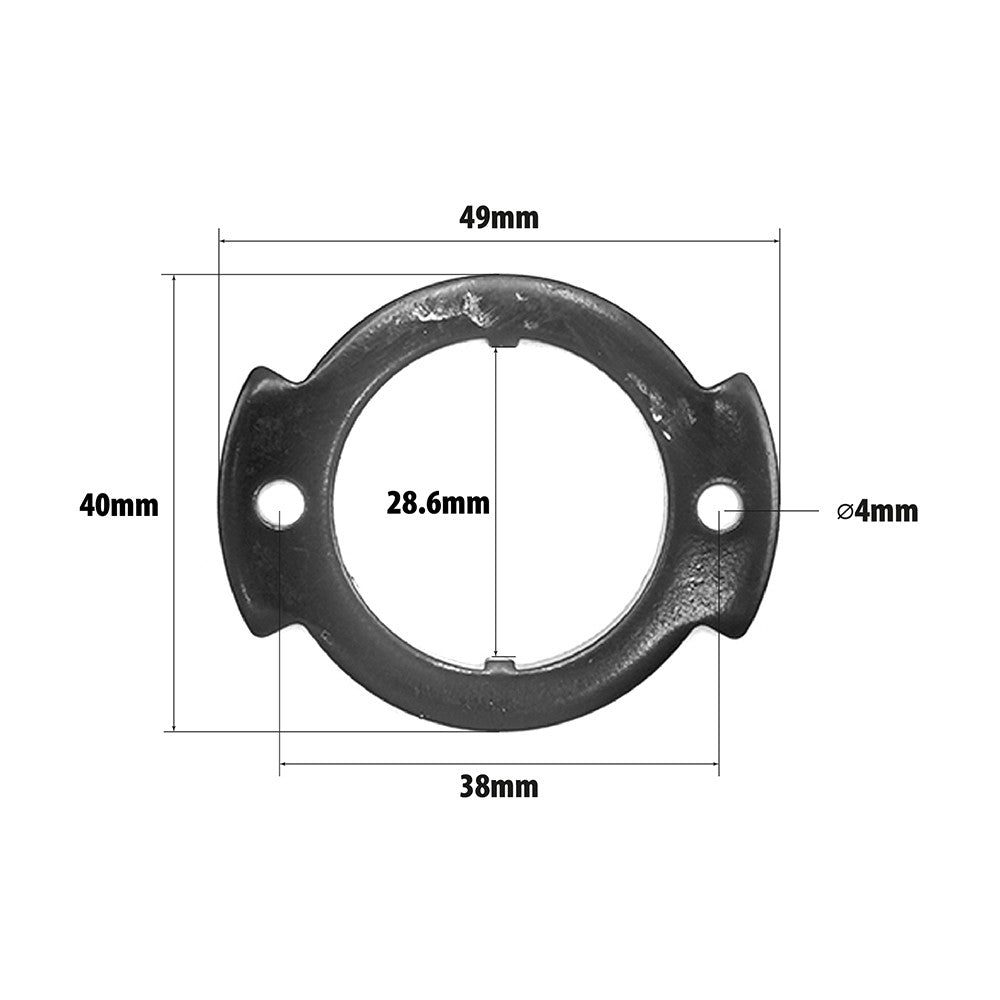 Anti-rotation ring Xiaomi Scooter 5 Pro en situation