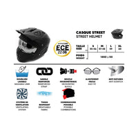 Street Panther Helmet (sizes S to XL) - vue 4