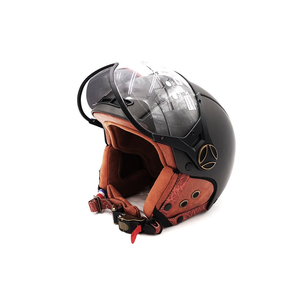 Matte Graphite Grey JET Helmet (sizes XS to XXL) - vue 3