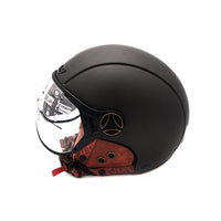 Matte Graphite Grey JET Helmet (sizes XS to XXL) - vue 5