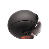 Matte Graphite Grey JET Helmet (sizes XS to XXL) - vue 7