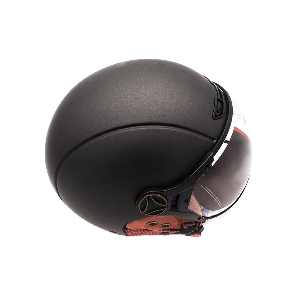 Matte Graphite Grey JET Helmet (sizes XS to XXL) - vue 7
