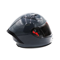 Full face helmet in grey (sizes S to XL) - vue 3