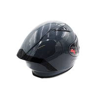 Full face helmet in grey (sizes S to XL) - vue 8