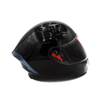 Full-face black helmet (sizes S to XL) - vue 3