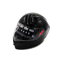 Full-face black helmet (sizes S to XL) - vue 6