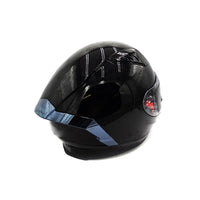 Full-face black helmet (sizes S to XL) - vue 9