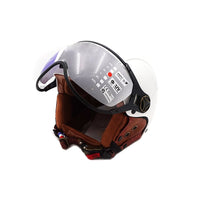 Glossy white JET helmet (sizes XS to XXL) - vue 3