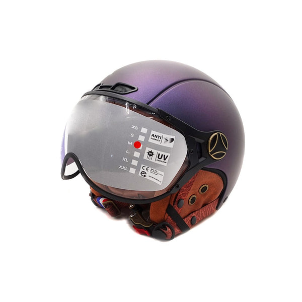 Casque JET bleu mat caméléon (taille XS à XXL) - FRV - Vélo Shop Obernai