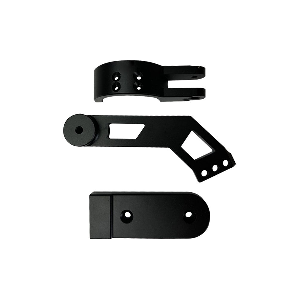 Dualtron steering damper mount en situation