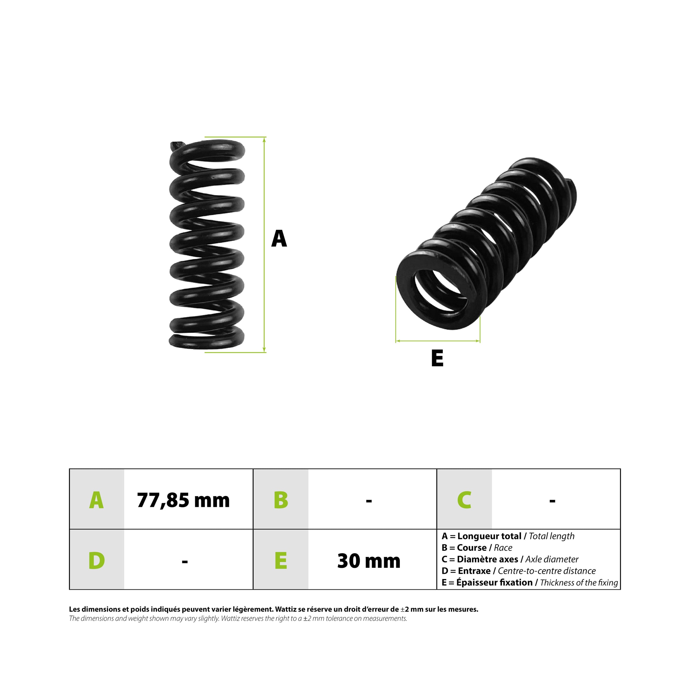 Front/Rear Shock Absorbers Dualtron Mini - vue 3