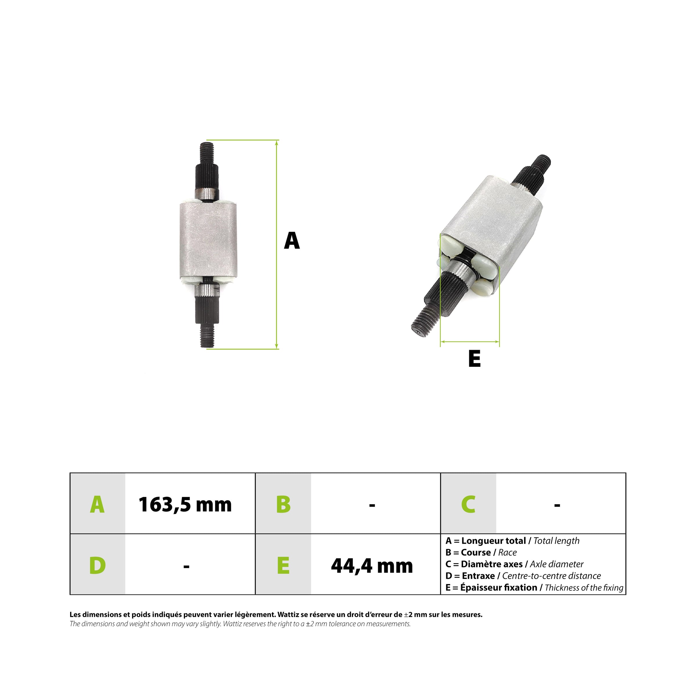 Cartouche suspension medium - vue 4