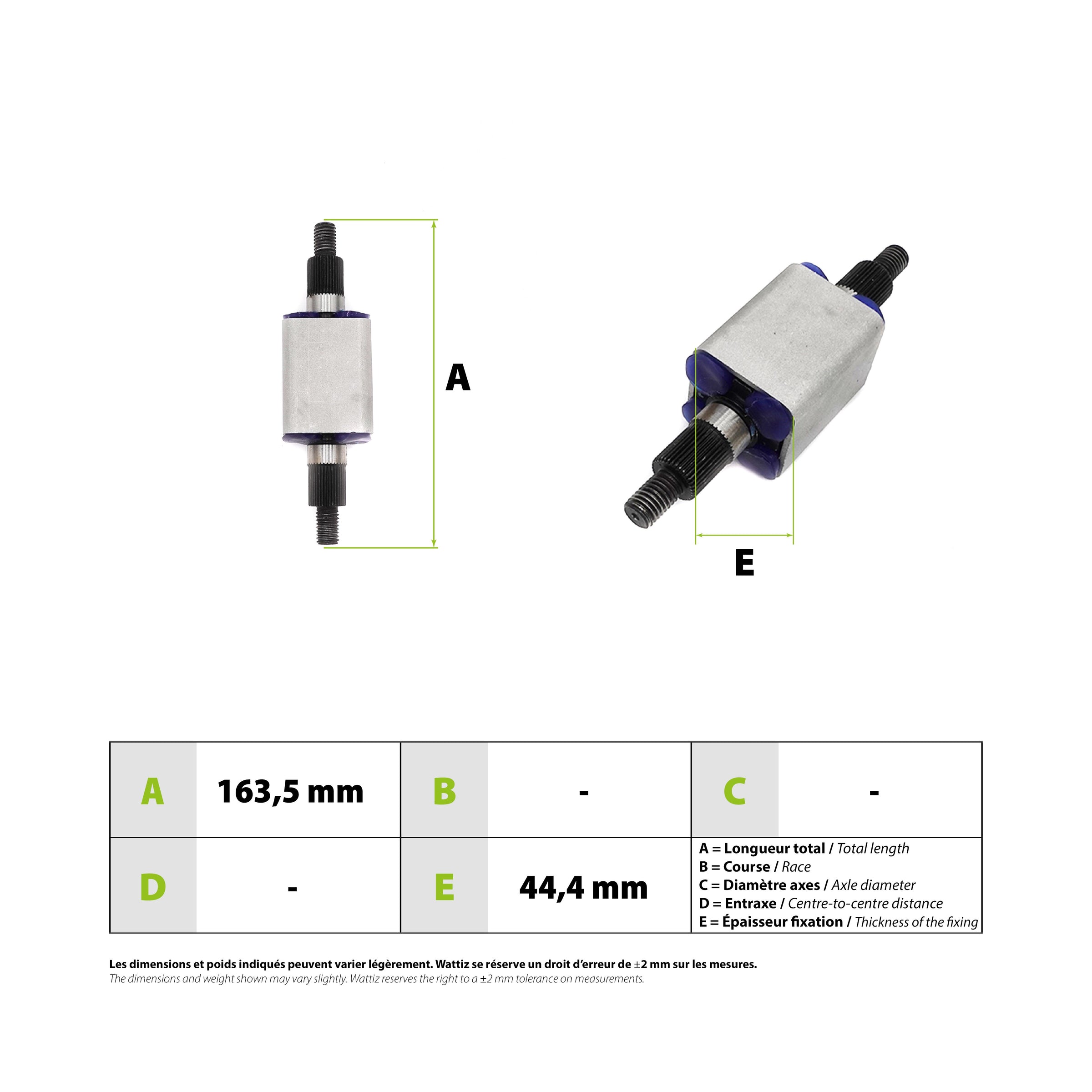 Cartouche suspension medium soft - vue 4