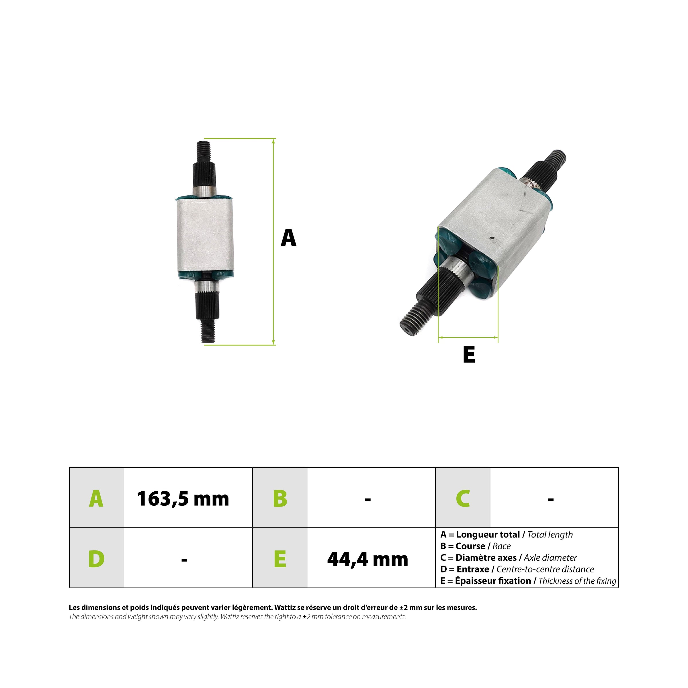 Cartouche suspension soft - vue 4