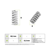 Speedway Mini4 Pro rear shock absorber spring - vue 3