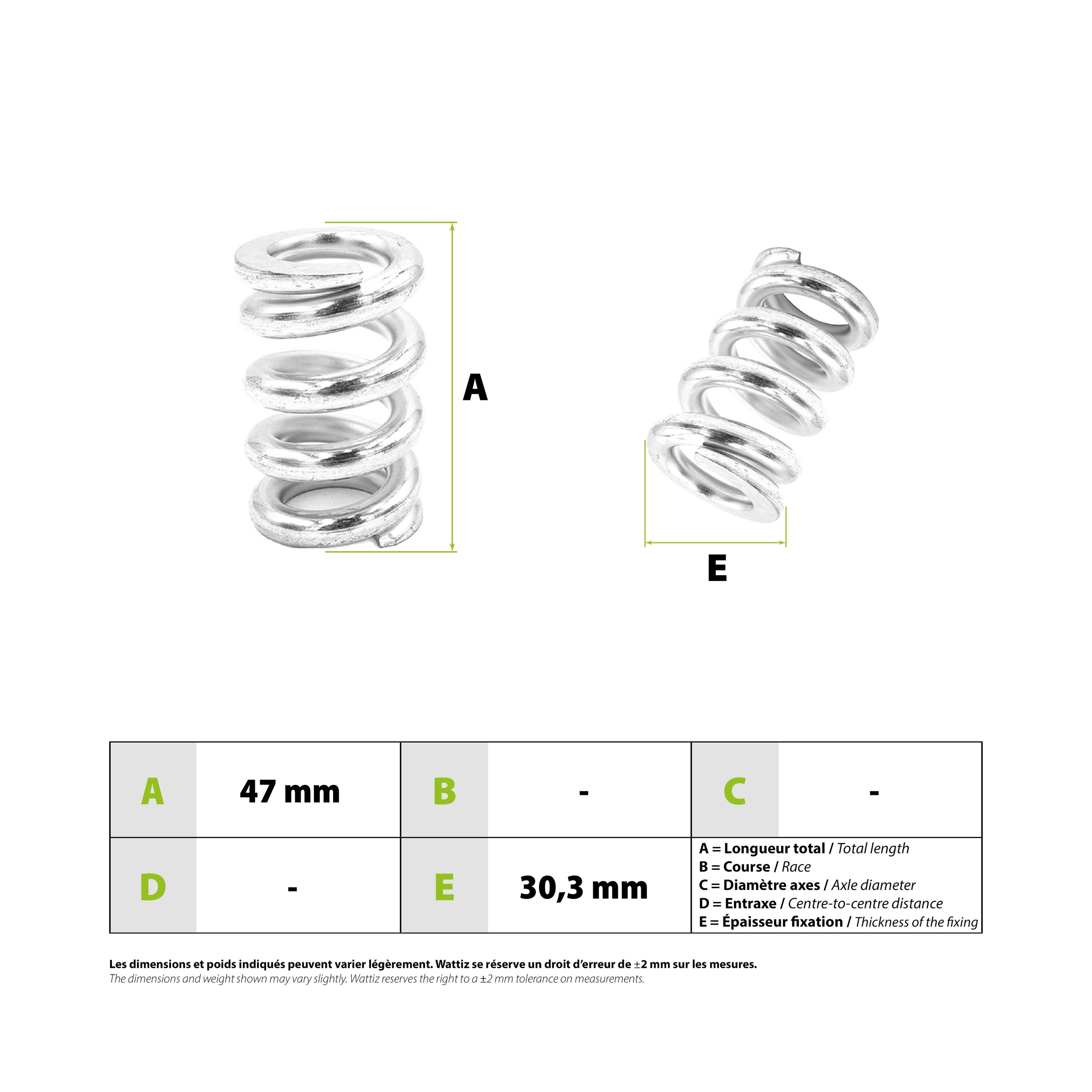 Rear shock absorber Etwow - vue 3