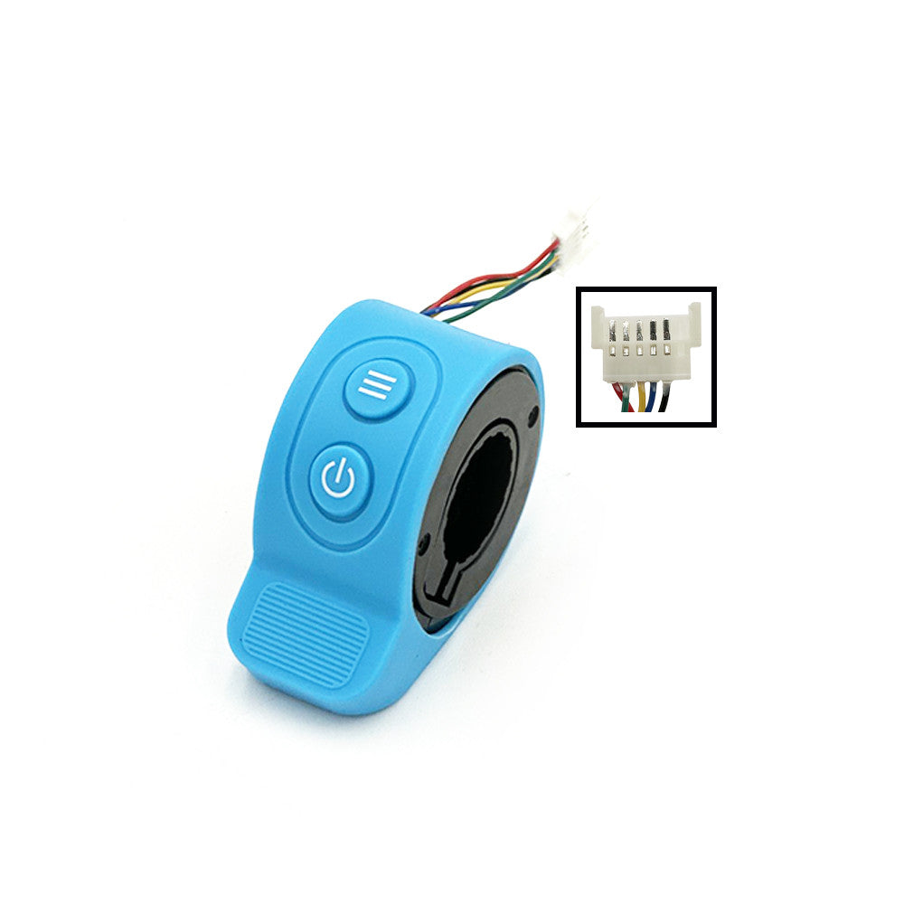 Gachette Accelerateur HX 7  - 3 Couleurs au Choix (Bleu)