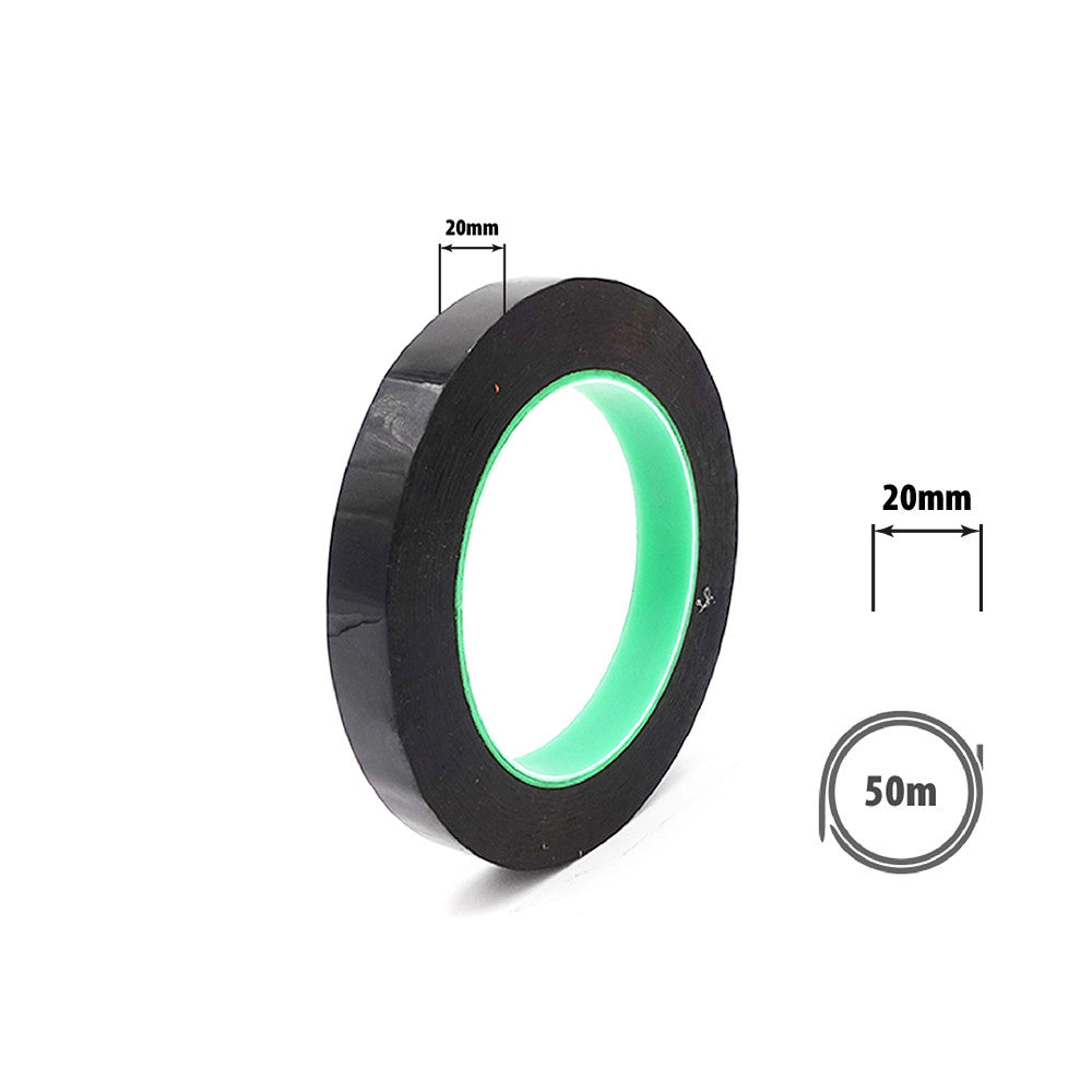 Fond de jante Tubeless velos 20mm x50m en situation