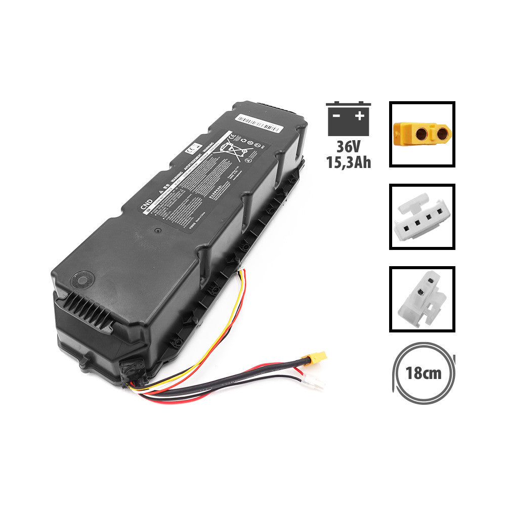 Batterie Ninebot G30 Max 36V 15.3Ah en situation