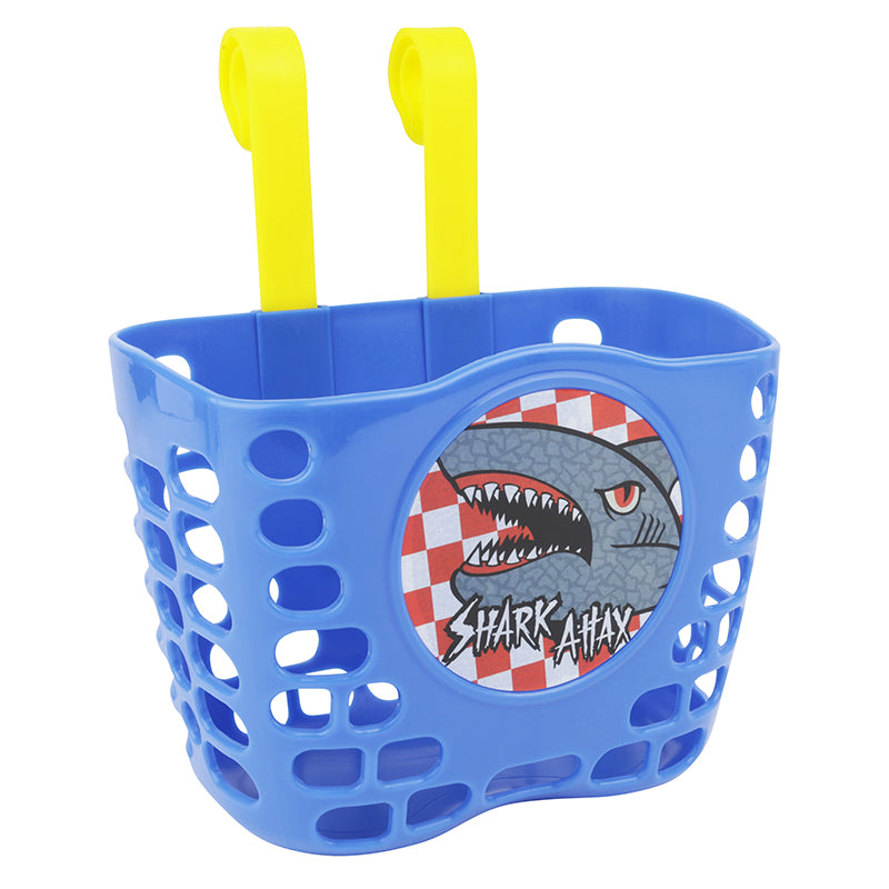 Panier Avant Enfant P2R Requin Bleu Fixation Par Sangle Sur Cintre