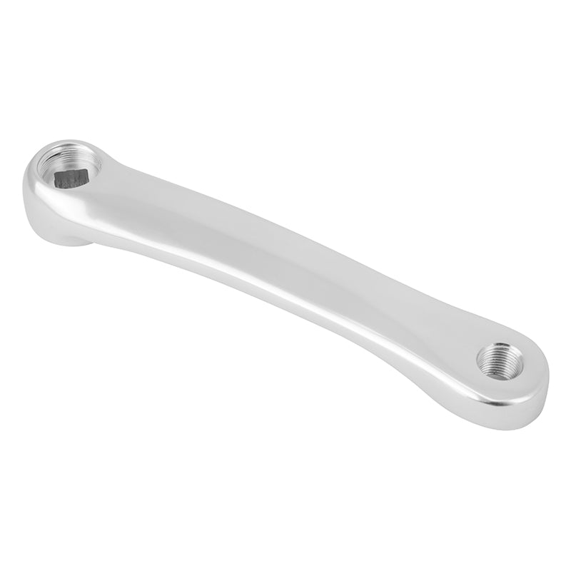 Manivelle Gauche 175 Newton Alu Forge Large Argent (Sur Carte)