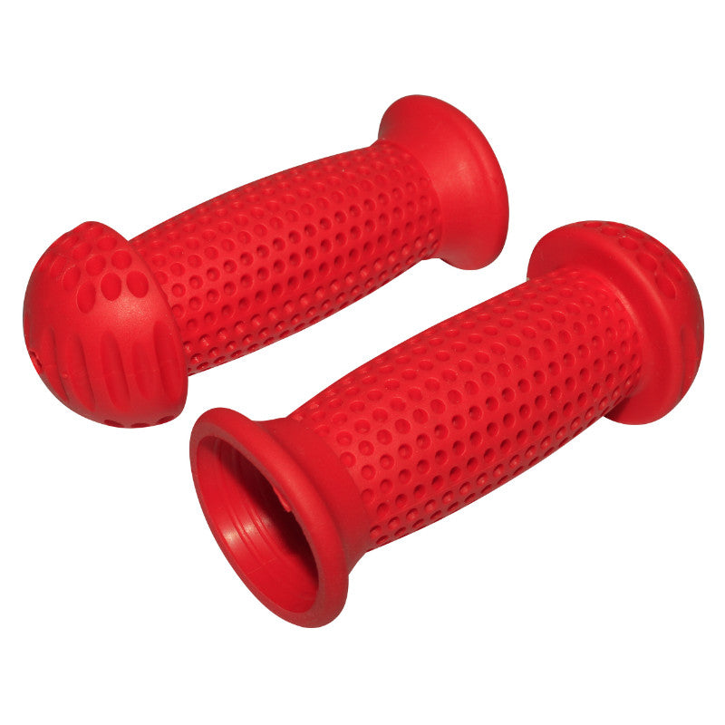 Poignée City Import Enfant Type Champignon Rouge L 100 mm Diam 22.2 mm (Paire)