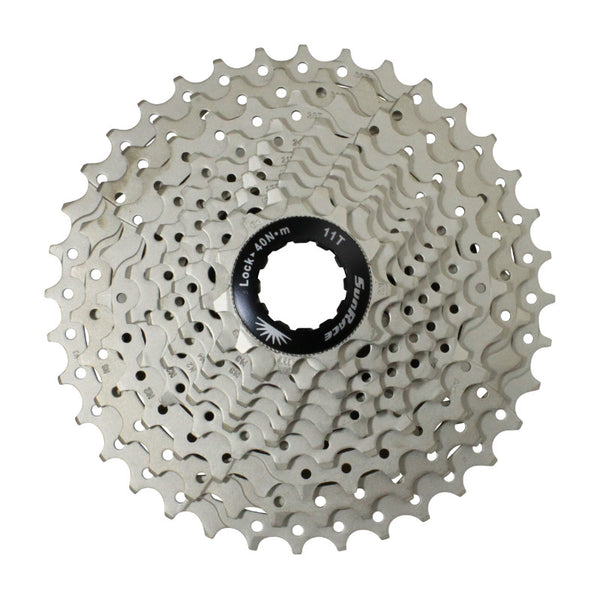 Cassette 10V. Sunrace Ms1 11-36 VTT Pour Shimano Metallic Argent (Livre En Boite) (11-13-15-17-19-21-24-28-32-36)