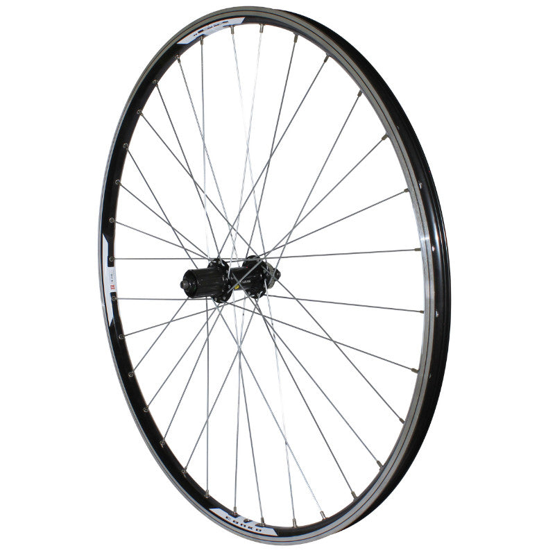 Roue VTT Disque - Patin Blocage 29" M670 Arrière Noir Renforcé Moyeu Shimano Acera Qc400 Centerlock Cassette 11-10-9V Ja
