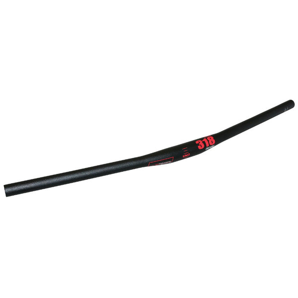 Cintre VTT Droit Uno Flat Top Alu Noir Diam 31,8 mm L700 mm Back 9°