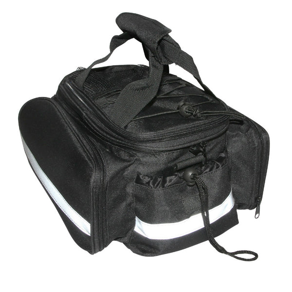 Sacoche Arrière Vélo A Pont Newton N1 Fixation Porte Bagage Avec Sacoches De Chaque Cote Waterproof Par Velcros (L 30 cm