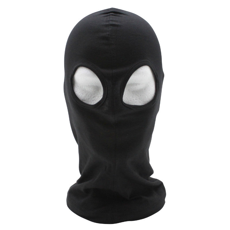 Cagoule Chouette Adx Coton Noir (Taille Unique)