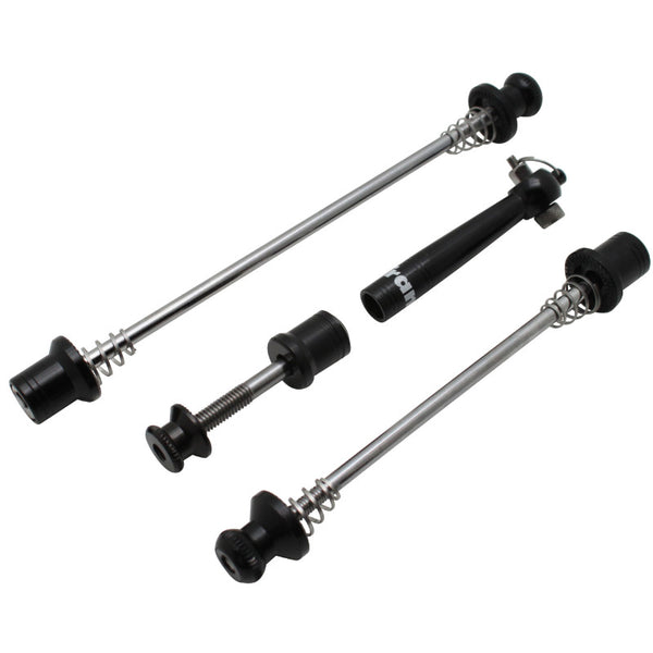 Blocage Antivol De Roue Avant-Arrière + Tige De Selle Newton Noir (Kit 3 Pieces)
